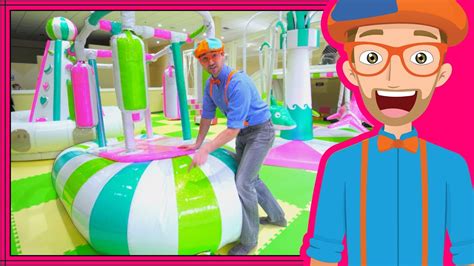 blippi pornstar|Learning with Blippi at an Indoor Playground!